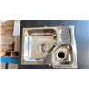 Image 2 : GROUP OF 9 TEKA 086555 DOUBLE SINKS APPROX 24" X 19" UNDERMOUNT