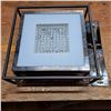 Image 1 : Flushmount Isola light square with bulbs (celing mount)