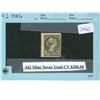 Image 1 : #42 Mint Never Used Stamp CV $200.00