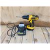 Image 1 : 14.4v Dewalt drill, batteries & charger
