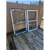 Image 1 : 2 wooden framed windows 38"x23"