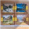 Image 1 : 4 majestic jigsaw puzzles