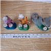 Image 1 : 3 fuzzy salt and pepper shakers