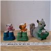 Image 2 : 3 fuzzy salt and pepper shakers