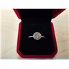 Image 3 : 1.00 CT TW GRA CERTIFIED ROUND BRILLIANT CUT MOISSANITE STONE VVS LIGHT BLUE COLOR WITH 35 ROUND BRI
