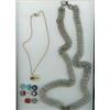 Image 1 : locket necklace, beads, necklace.