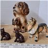 Image 3 : Dog porcelain figures