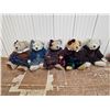 Image 1 : 5x Vintage Limited Russ Collection Bears