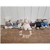 Image 1 : 7x Vintage Russ Teddy Bears
