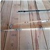 Image 2 : 3 old fishing rods 1 has no reel