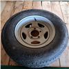 Image 1 : ST 175/80R13 Trailer Rim & Tire