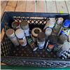Image 2 : crate of spray paint cleaners and reflectors