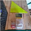 Image 3 : crate of spray paint cleaners and reflectors
