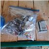 Image 2 : weed wacker line and light bulbs, starter solenoid and plastic rivits