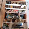 Image 1 : fishing tackle box with accessories