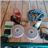 Image 1 : Boat speakers, head set, velcro, and metal clip