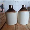 Image 1 : 2 vintage whiskey jugs(no label)
