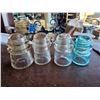 Image 1 : 4x Vintage Dominion Glass Insulators
