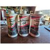 Image 1 : 3x QuickSilver Outboard Oil 30oz Full