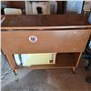Image 1 : china cabinet with garbage can- 36'L by 12" W by 31" H