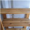 Image 2 : 2 wooden stacking shelves