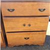Image 2 : 2 wood dressers- 27" L by 17"W by 30"H