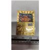 Image 1 : Pikachu gold metallic pokemon card unofficial