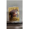 Image 1 : Blastoise Vmax gold metallic pokemon card unofficial
