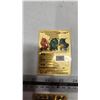 Image 1 : Charmander & Bulbasar & Squirtle GX gold metallic pokemon card unofficial