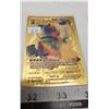 Image 1 : Galarian Darmanitan Vmax gold metallic pokemon card Rainbow unofficial