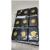 Image 1 : 1977 Pinnacle Mint Brass hockey coins  (over 40 coins) Sakic, Potvin, Roy,etc