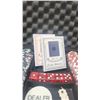 Image 2 : NIB poker Chips and Cards in metal case