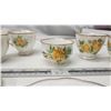 Image 3 : Royal Albert yellow tea Rose pattern 4 place setting cups and saucers