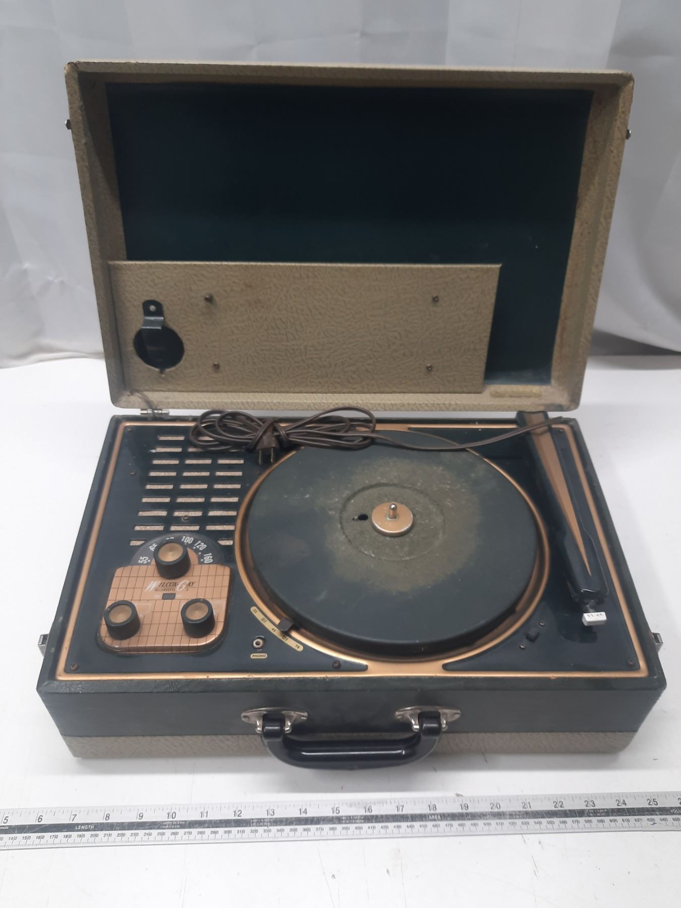 Recordette Vintage Wilcox - Gay Recordette 3. - Schmalz Auctions