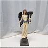Image 1 : angel figure candle holder- 19" tall
