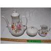 Image 1 : Dorohoi Teapot Cream & Sugar Set