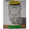 Image 1 : Kraft 1989 Super Mario Bros Glass Jar w/ Original Lid