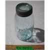 Image 1 : 1900's The Gem Half Gallon Glass Jar (Patent Dates on Base)