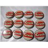 Image 2 : 12 NOS Cork Lined Orange Crush Bottle Caps