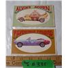 Image 1 : 2 1970's Hot Wheels Way Out Wheels Cards