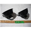 Image 1 : 2 Vintage Enamel Funnels