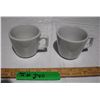 Image 1 : 2 Vintage White Granite W.H. Grindley & Co. L+D Cups