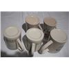 Image 7 : 5 Ceramic Beer Mugs