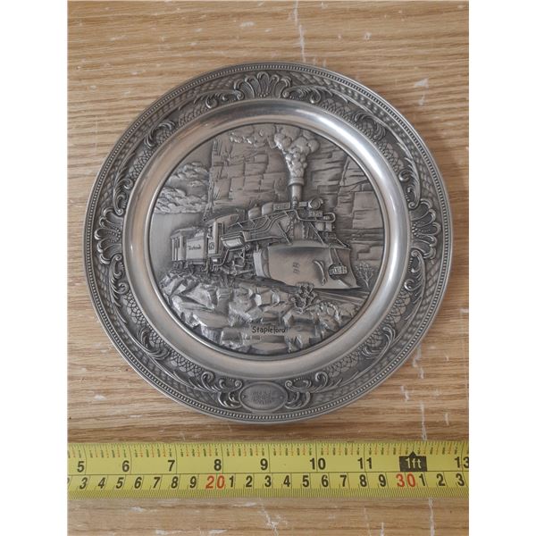 Bradford Plate (Metal) Train Colletion.
