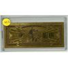 Image 1 : One Billion Dollar USA Gold Note.