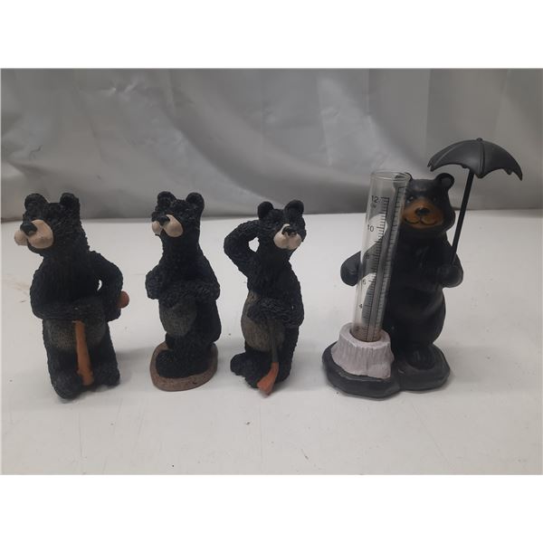 Bears and Rain Gauge.