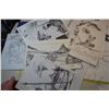 Image 8 : Huge lot of signed native art-nice work