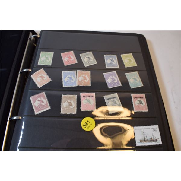 Fabulous stamp stock book- unused stamps