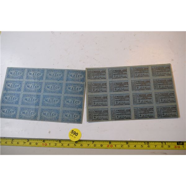 Moose jaw street car tickets