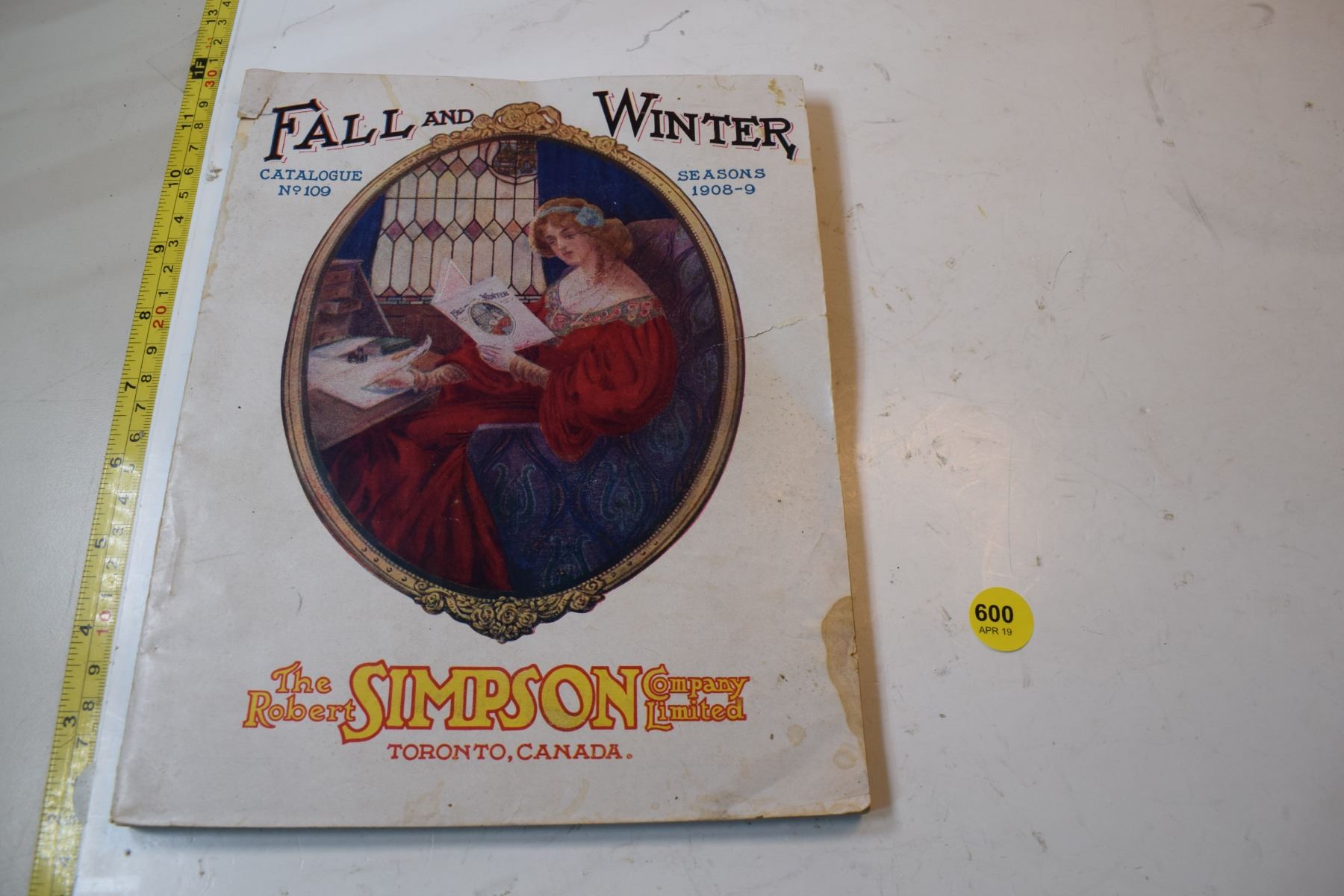 1908 robert simpson original catalog Schmalz Auctions